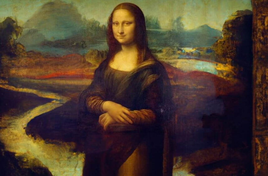 Mona Lisa full extended painting